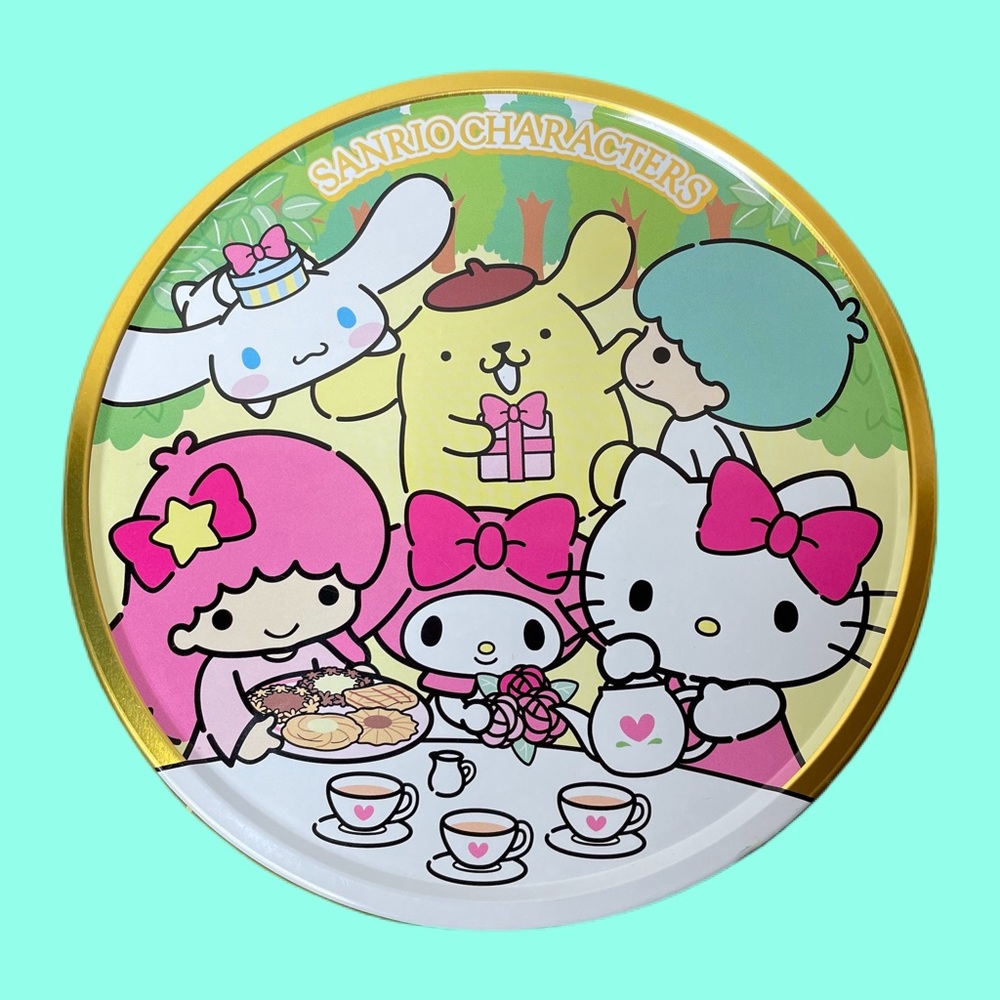 Sanrio Characters Tin Box